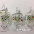 Candy Jar Apothecary Stem Glass Candy Jar